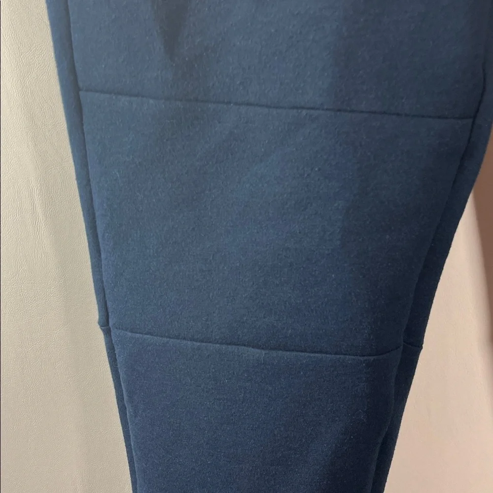 Russell Athletic Sweatpants Men L(36-38) Navy Wide Elastic Waistband Drawstring